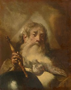 El Padre Eterno, c. 1750 de Giovanni Battista Piazzetta