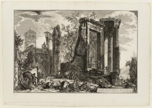 Otra vista del Templo de la Sibila en Tívoli, de Vistas de Roma