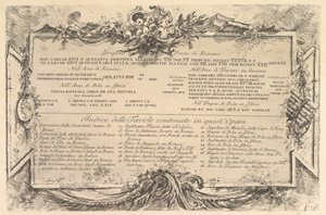 Inscripción en el lado del Puente de Rimino, ca. 1748 de Giovanni Battista Piranesi