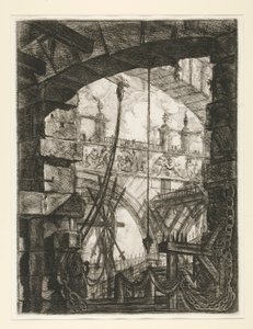 Prisiones, IV: La Gran Plaza de Giovanni Battista Piranesi