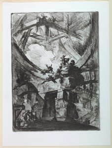 Serie Carceri, Placa IX de Giovanni Battista Piranesi