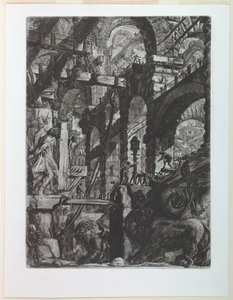 Serie Carceri, placa V de Giovanni Battista Piranesi