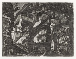 Serie Prisiones, Lámina XIV de Giovanni Battista Piranesi