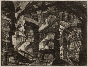 Cárceles imaginarias XIV de Giovanni Battista Piranesi