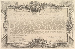 Dedicación a Giovanni Bottari