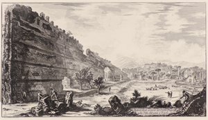 Degli Avanzi Del Castro Pretorio nella Villa Adriana a Tivoli de Giovanni Battista Piranesi