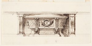 Diseño para una mesa de altar de Giovanni Battista Piranesi