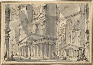 Fantasía de un Baño Antiguo de Giovanni Battista Piranesi