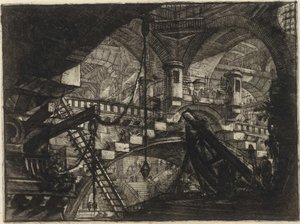 De la serie Las Prisiones Imaginarias (Le Carceri d