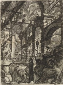 De la serie Las Prisiones Imaginarias (Le Carceri d