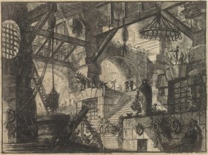 De la serie Las Prisiones Imaginarias (Le Carceri d