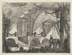 Kerker conoció a Zaagbok Kerkers (título de la serie) Capric Inventions de Carceri all Acqua Forte (título de la serie) de Giovanni Battista Piranesi