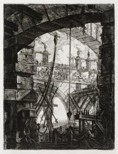 La gran plaza de Giovanni Battista Piranesi