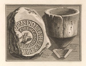 Las Ruinas del Castillo de de Giovanni Battista Piranesi