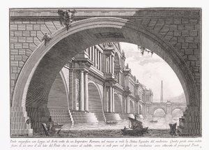 Puente Magnífico con Logia de Giovanni Battista Piranesi