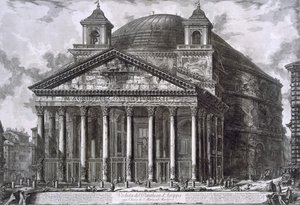 Panteón de Agripa, Roma (grabado)