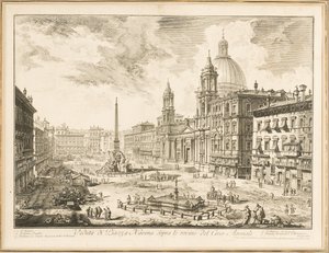 Piazza Navona, placa de 