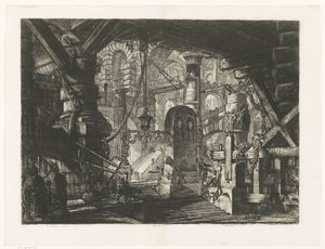 Muelle con cadenas Mazmorras (título de la serie) Carceri d