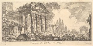 Lámina 21: Templo de Pola en Istria