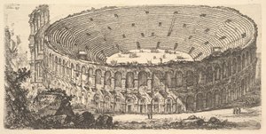 Placa 25: Anfiteatro de Verona, ca. 1748 de Giovanni Battista Piranesi