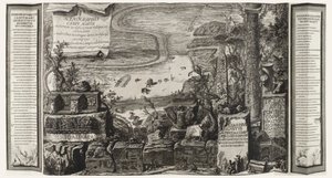Scenographia Campi Martii, página de Il Campo Marzio dell
