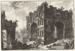 Templo llamado volgarm.te di Giano. A. Arco conocido como degl