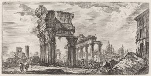 Templo de Júpiter Tonante de Giovanni Battista Piranesi