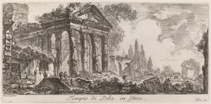 Templo de Pula en Istria de Giovanni Battista Piranesi