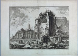 Templo de Venus en Roma de Giovanni Battista Piranesi
