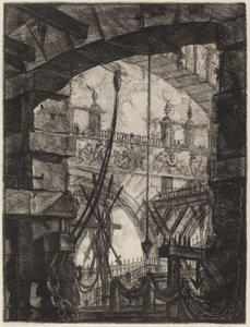 La gran plaza de Giovanni Battista Piranesi