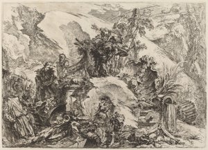 Los esqueletos de Giovanni Battista Piranesi