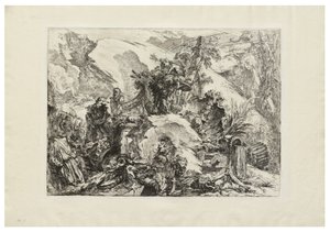 Los esqueletos de Giovanni Battista Piranesi