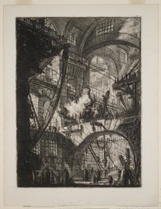 El fuego humeante de Giovanni Battista Piranesi