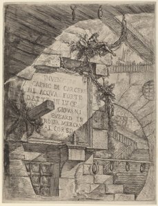 Placa de título de Giovanni Battista Piranesi