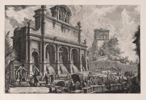 Vista del Castillo de de Giovanni Battista Piranesi