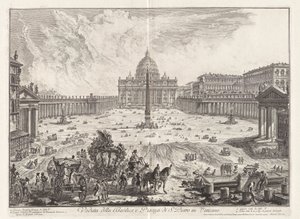 Vista de la Basílica y Plaza de San Pedro