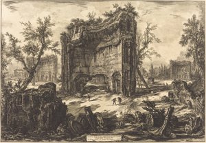 Vista ... de las Termas de Tito de Giovanni Battista Piranesi