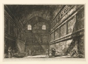vista interna de la de Giovanni Battista Piranesi