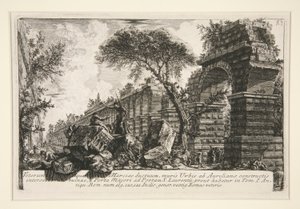 Antiguo acueducto de Acqua Marcia, de Della Magnificenza ed Architettura de de Giovanni Battista Piranesi