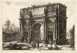 Vista del Arco de Constantino, de Vistas de Roma
