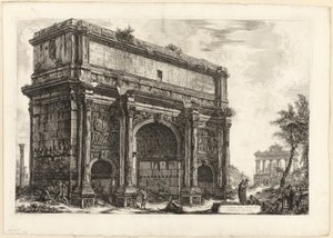 Vista del Arco de Septimio Severo, de Vistas de Roma