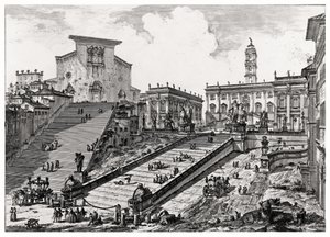 Vista de la Colina Capitolina, de la serie 