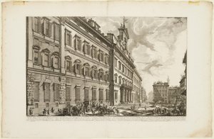 Vista del Palazzo di Montecitorio, de Vistas de Roma