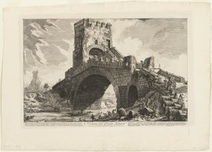 Vista del Ponte Salario, de Vistas de Roma