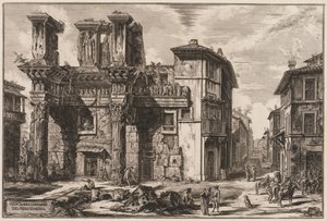 Views of Rome:  Forum of Nerva de Giovanni Battista Piranesi
