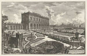 Villa Albani en Roma Vista de la Villa dell