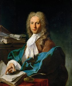 Retrato de un matemático de Giovanni Battista Pittoni