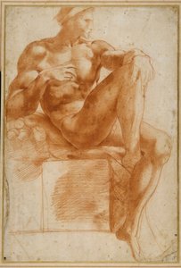 Ignundo en la bóveda de la Capilla Sixtina de Giovanni Battista Rosso Fiorentino