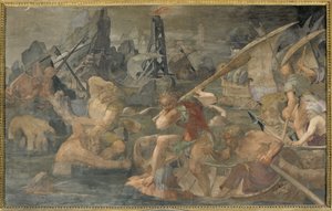 La venganza de Nauplio de Giovanni Battista Rosso Fiorentino