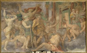 La caza de la ignorancia de Giovanni Battista Rosso Fiorentino